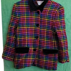 Vintage Houndstooth JH Collectibles Blazer
